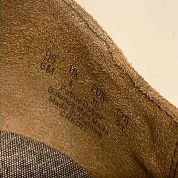 NWOT—Dr. Scholl’s Camel Colored Short Shaft Shooties with Lacing Size 6 - Picture 8 of 10